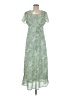 Dby 100% Polyester Green Casual Dress Size 7 - photo 1
