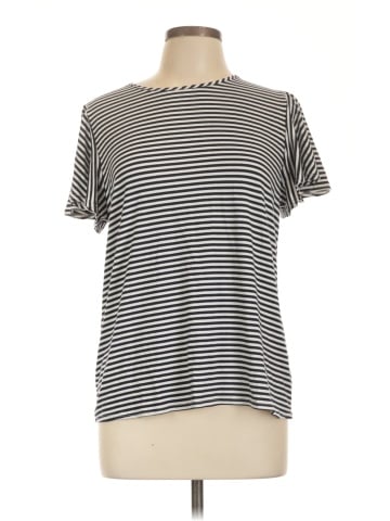 Green Envelope Short Sleeve Top (view 1)