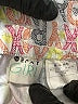 Roxy Girl 100% Polyester Print Ivory Shorts Size 5 - photo 3