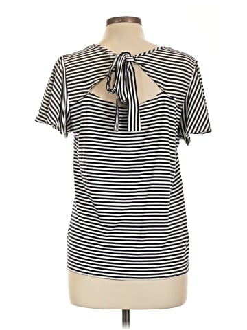 Green Envelope Short Sleeve Top (view 2)
