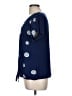 Como Blu Blue Short Sleeve Blouse Size M - photo 5