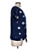 Como Blu Blue Short Sleeve Blouse Size M - photo 4