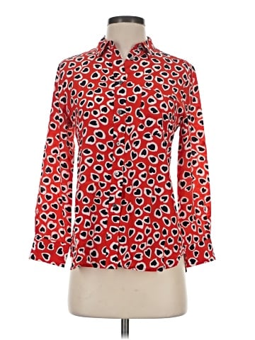 J.Crew Long Sleeve Silk Top (view 1)