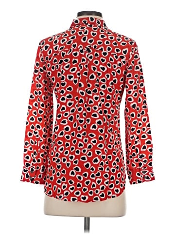 J.Crew Long Sleeve Silk Top (view 2)