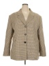 Never Fully Dressed Houndstooth Tan Blazer Size XXL (estimated) - photo 1