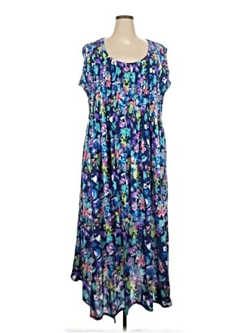 Woman Within Casual Dress (view 1)