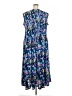 Woman Within Print Blue Casual Dress Size 26 (2X) - photo 2