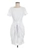 Lillusory Solid White Casual Dress Size M - photo 1