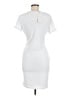 Lillusory Solid White Casual Dress Size M - photo 2