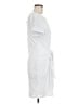 Lillusory Solid White Casual Dress Size M - photo 4