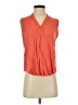 Hazel Orange Sleeveless Blouse Size S - photo 1