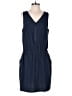 Stylus Solid Blue Romper Size M - photo 1