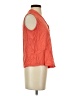 Hazel Orange Sleeveless Blouse Size S - photo 4