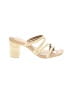 Universal Thread Gold Sandals Size 8 1/2 - photo 1
