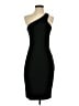 Express Solid Black Cocktail Dress Size XS - photo 1