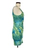 Forever 21 Tropical Blue Cocktail Dress Size M - photo 4