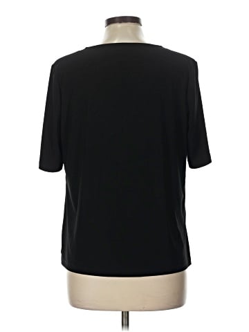 Anne Klein Short Sleeve Blouse (view 2)