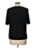 Anne Klein Black Short Sleeve Blouse Size L - photo 2