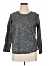 St. John's Bay 100% Polyester Gray Pullover Sweater Size XL Petite - photo 1