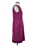 Kasper Solid Burgundy Cocktail Dress Size 4 - photo 4