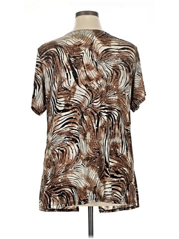 Essentials Short Sleeve Blouse (view 2)