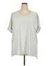 Zenana Silver Short Sleeve T-Shirt Size 2X - photo 1