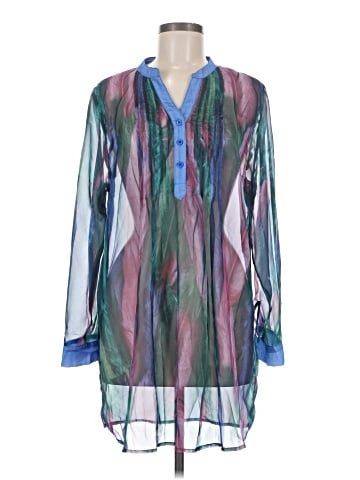 Serengeti Long Sleeve Blouse (view 1)