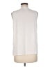 Beloved 100% Polyester White Sleeveless Blouse Size M - photo 2