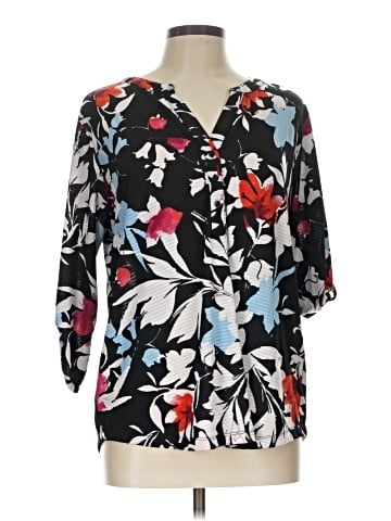 Cathy Daniels 3/4 Sleeve Blouse (view 1)