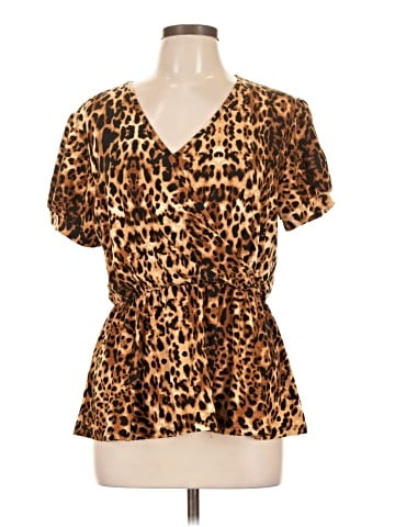 Kim & Cami Short Sleeve Blouse (view 1)