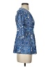 Boston Proper Blue 3/4 Sleeve Blouse Size 0 - photo 4