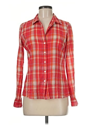 James Perse Long Sleeve Button-Down Shirt (view 1)