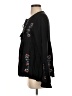 Grace Elements 100% Rayon Black Long Sleeve Blouse Size S - photo 5