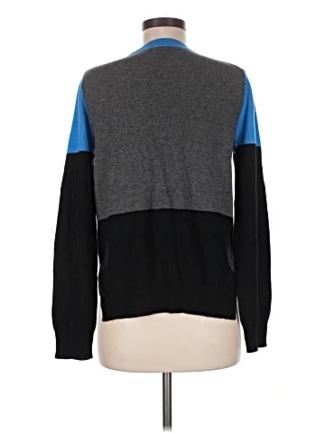 Aqua Cashmere Pullover Sweater (view 2)