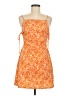 Timing Orange Casual Dress Size M - photo 1