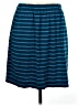 L.L.Bean Stripes Blue Casual Skirt Size M - photo 1