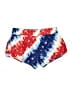 Op 100% Polyester Stars Blue Athletic Shorts Size M - photo 2