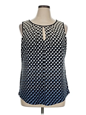 White House Black Market Sleeveless Blouse (view 1)