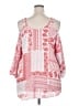 Cato Pink 3/4 Sleeve Blouse Size 18 - photo 2
