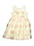 Jayne Copeland 100% Polyester Ivory Dress Size 3T - photo 2