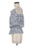 Gap Outlet 100% Polyester Blue Sleeveless Blouse Size M - photo 5