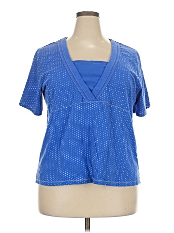 Denim & Co Short Sleeve T-Shirt (view 1)