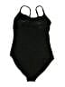 Catalina Argyle Black One Piece Swimsuit Size L - photo 2