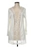 Venus 100% Baumwolle Ivory Long Sleeve Blouse Size M - photo 1
