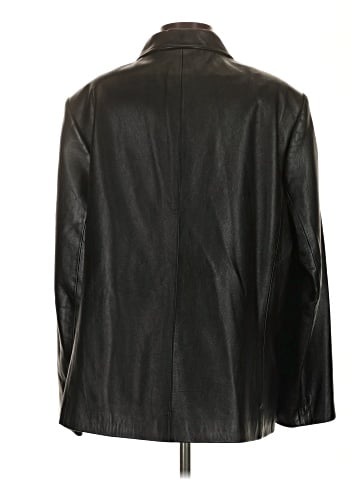 Elisabeth by Liz Claiborne Leather Jacket (view 2)