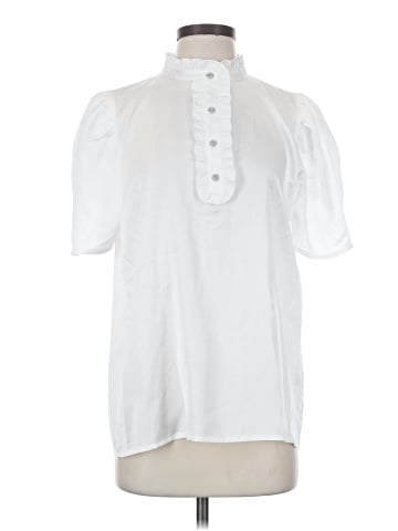 Karl Lagerfeld Paris Short Sleeve Henley (view 1)