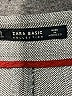 Zara Basic Houndstooth Gray Dress Pants Size M - photo 7