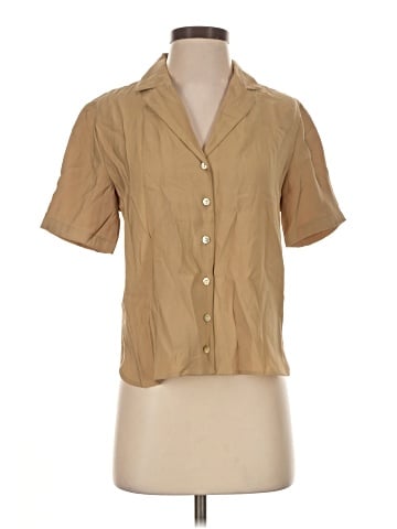 MNG Short Sleeve Blouse (view 1)