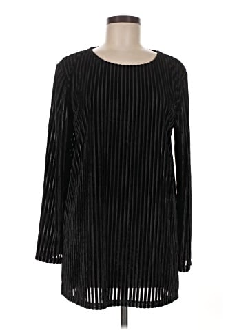 Dennis by Dennis Basso Long Sleeve Blouse (view 1)