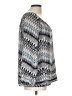 Sanctuary 100% Polyester Silver Long Sleeve Blouse Size L - photo 4